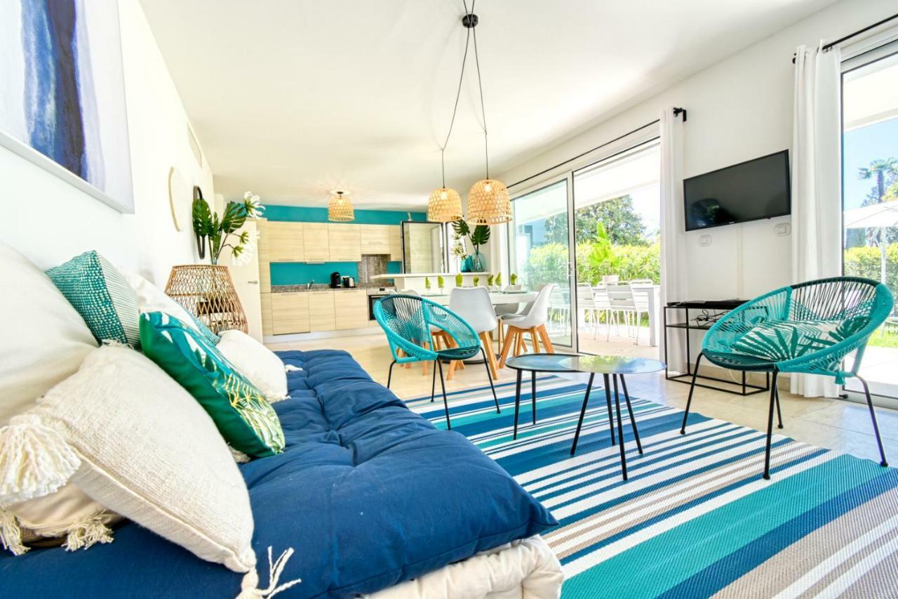 Nice With Private Garden, Pool & Parking Apartamento Cannes